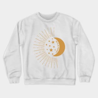 Celestial Sun & Moon Shirt, Sun Moon Stars Tee, Mystical Tee, Moon and Stars, Bohemian Tshirt Crewneck Sweatshirt